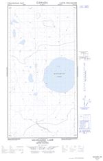 094O14W - MAXHAMISH LAKE - Topographic Map