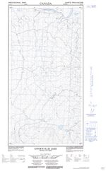 094P07E - KWOKWULLIE LAKE - Topographic Map