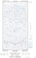 094P10W - KIMEA CREEK - Topographic Map