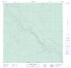 095B03 - FORT LIARD - Topographic Map