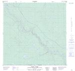 095B03 - FORT LIARD - Topographic Map