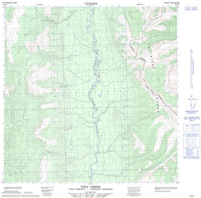 095C10 - TIKA CREEK - Topographic Map