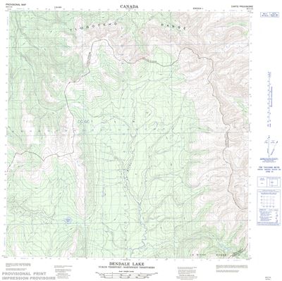 095C15 - DENDALE LAKE - Topographic Map