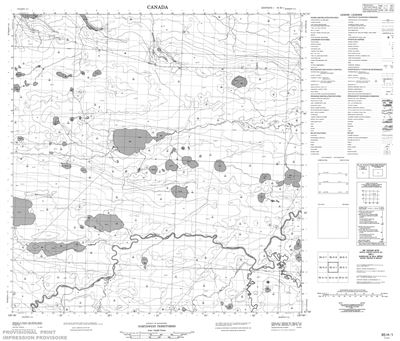 095H01 - NOTAWOHKA LAKE - Topographic Map