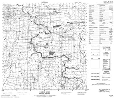 095H03 - POPLAR RIVER - Topographic Map