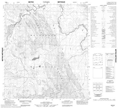 095M09 - NO TITLE - Topographic Map