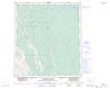 095N - DAHADINNI RIVER - Topographic Map