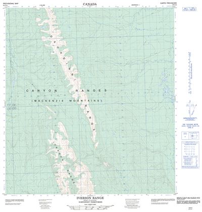 095N02 - IVERSON RANGE - Topographic Map