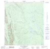 095N10 - MOUNT DAHADINNI - Topographic Map