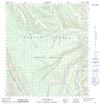 095N13 - MOOSE NEST LAKE - Topographic Map