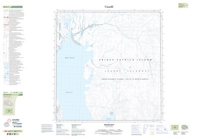 099A01 - WALKER INLET - Topographic Map