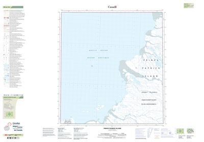 099A16 - PRINCE PATRICK ISLAND - Topographic Map