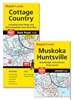 Cottage Country with Muskoka & Huntsville Travel Road Map. Includes city maps of Bracebridge, Gravenhurst, Huntsville and Parry Sound Includes regional map of Cottage Country area. These folded maps have been the trusted standard for years, offering unbea