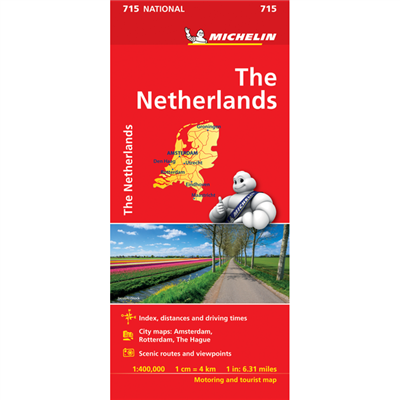 The Netherlands Travel & Road Map. Updated regularly, MICHELIN National Map The Netherlands will give you an overall picture of your journey thanks to its clear and accurate mapping scale 1:400,000. Our map will help you easily plan your safe and enjoyabl