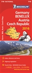 Germany Benelux Austria & the Czech Republic Travel & Road Map. Updated annually, MICHELIN National Map Germany, Benelux, Austria, Czech Rep (map 719) will give you an overall picture of your journey thanks to its clear and accurate mapping scale 1:1,000,
