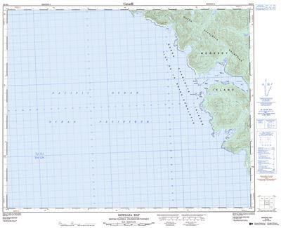 103B05 - GOWGAIA BAY - Topographic Map