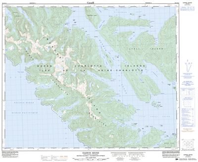 103B12 - DARWIN SOUND - Topographic Map
