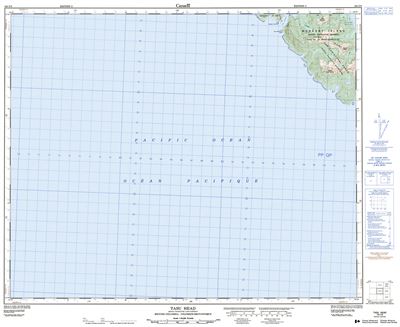 103C09 - TASU HEAD - Topographic Map