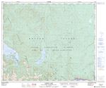 103F08 - YAKOUN LAKE - Topographic Map