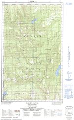 103F15W - NADEN RIVER - Topographic Map