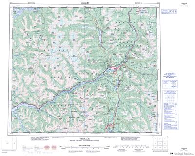 103I - TERRACE - Topographic Map