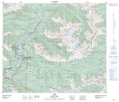 103I09 - USK - Topographic Map