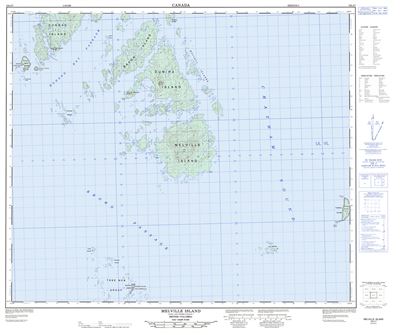 103J07 - MELVILLE ISLAND - Topographic Map
