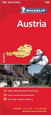 Austria Travel & Road Map - Michelin. Updated regularly, MICHELIN National Map Austria will give you an overall picture of your journey thanks to its clear and accurate mapping scale of 1:400,000. Our map will help you easily plan your safe and enjoyable