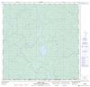 105A01 - BLIND LAKE - Topographic Map