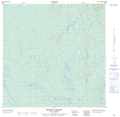 105A06 - MIDDLE CANYON - Topographic Map