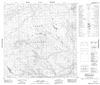 105B14 - SCURVY LAKES - Topographic Map