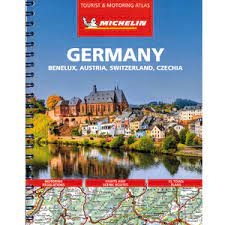 Michelins Germany, Benelux, Austria, Switzerland, Czech Republic Tourist and Motoring atlas is the perfect companion for an enjoyable and safe drive in Germany and North East Europe. Convenient and easy to use thanks to its spiral bound cover, Michelin t