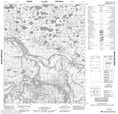 106G14 - NO TITLE - Topographic Map