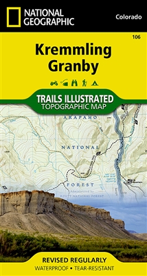 106 Kremmling Granby National Geographic Trails Illustrated