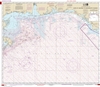 NOAA Chart 1115A. Nautical Chart of Cape St. George to Mississippi Passes - Oil and Gas Lease Areas - Gulf of Mexico. NOAA charts portray water depths, coastlines, dangers, aids to navigation, landmarks, bottom characteristics and other features, as well