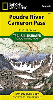 112 Poudre River Cameron Pass National Geographic Trails Illustrated