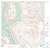 115A02 - TAKHANNE RIVER - Topographic Map