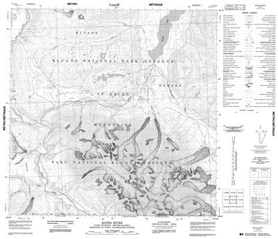 115A04 - BATES RIVER - Topographic Map