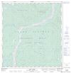 115K08 - SNAG CREEK - Topographic Map