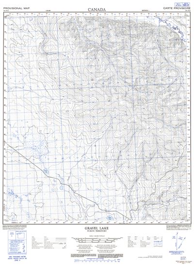 115P13 - GRAVEL LAKE - Topographic Map