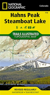 116 Hahns Peak Steamboat Lake National Geographic Trails Illustrated