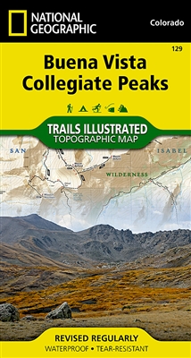 129 Buena Vista Collegiate Peaks National Geographic Trails Illustrated