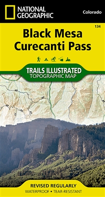 134 Black Mesa Curecanti Pass National Geographic Trails Illustrated