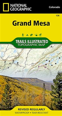 136 Grand Mesa National Geographic Trails Illustrated