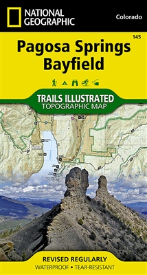 145 Pagosa Springs Bayfield National Geographic Trails Illustrated