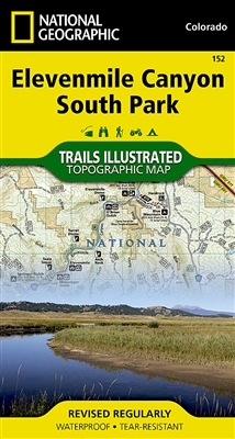 152 Elevenmile Canyon South Park National Geographic Trails Illustrated