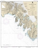 NOAA Chart 17301. Nautical Chart of Cape Spencer to Icy Point. NOAA charts portray water depths, coastlines, dangers, aids to navigation, landmarks, bottom characteristics and other features, as well as regulatory, tide, and other information. They contai