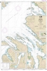 NOAA Chart 17368. Nautical Chart of Keku Strait - northern part, including Saginaw and Security Bays and Port Camden - Kake Inset - Alaska. NOAA charts portray water depths, coastlines, dangers, aids to navigation, landmarks, bottom characteristics and ot