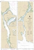 NOAA Chart 17375. Nautical Chart of Wrangell Narrows - Petersburg Harbor - Alaska. NOAA charts portray water depths, coastlines, dangers, aids to navigation, landmarks, bottom characteristics and other features, as well as regulatory, tide, and other info