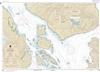 NOAA Chart 17383. Nautical Chart of Snow Passage - Alaska. NOAA charts portray water depths, coastlines, dangers, aids to navigation, landmarks, bottom characteristics and other features, as well as regulatory, tide, and other information. They contain al